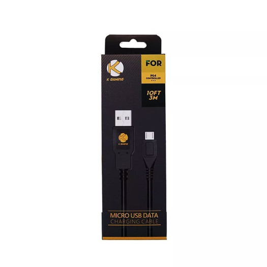 KGAMING CHARGING CABLE PS4 3M (HS-PS4604)